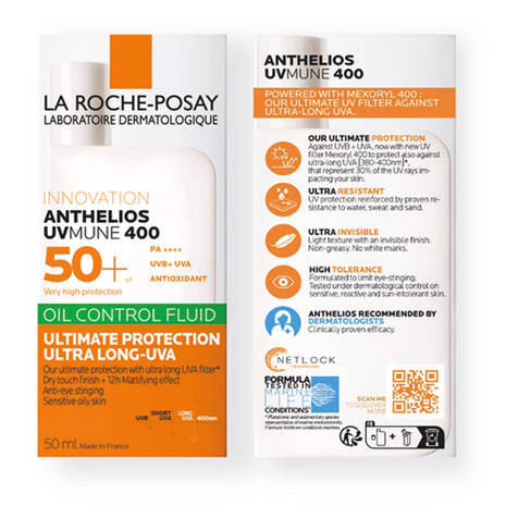 La Roche-Posay Anthelios UVMune 400 Oil Control Invisible Fluid 50ml
