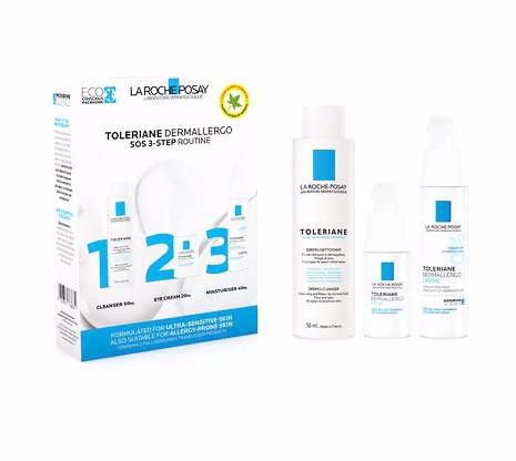 La Roche-Posay Toleriane Dermallergo 3-Step Kit